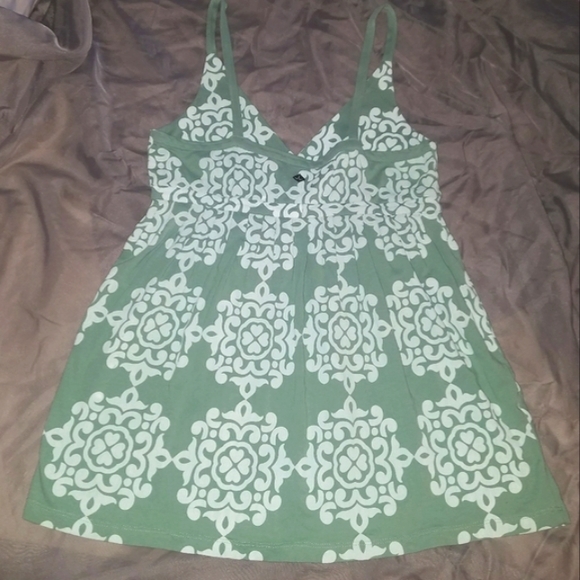 🎄3/$15 Prana Sage Green Organic Cotton Tank Top - Picture 2 of 6